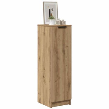 vidaXL Schoenenkast 29,5x35x100,5 cm bewerkt hout artisanaal, Verzenden, Nieuw
