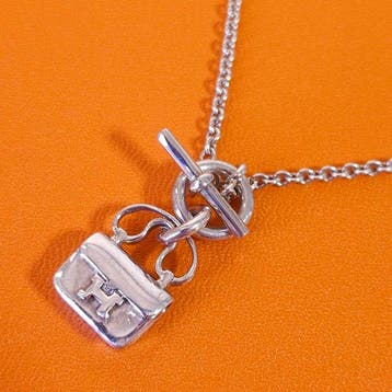Hermès - Halsketting - Amulette Constance Zilver -, Nieuw