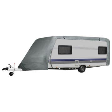 vidaXL Caravanhoes M grijs, Verzenden, Nieuw