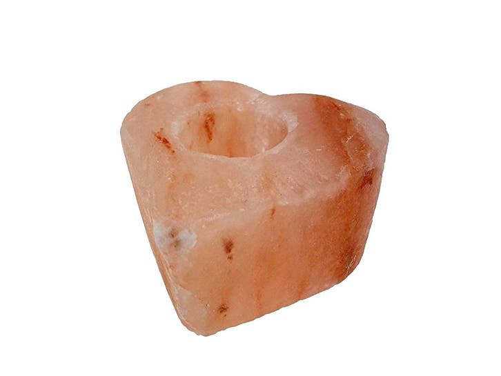 Waxinelichthouder / Theelichthouder Zoutsteen Himalaya  -..., Antiek en Kunst, Antiek | Glas en Kristal, Ophalen of Verzenden