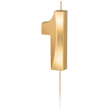 Cijferkaars Goud Metallic #1, Verzenden, Nieuw