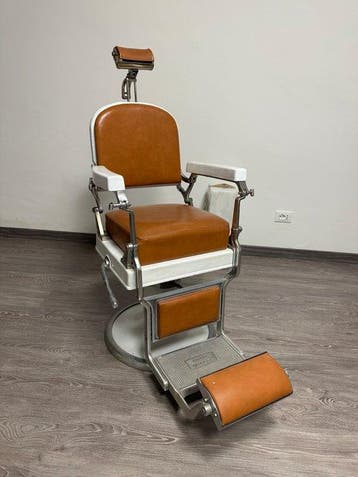 Kappersstoel - Leder