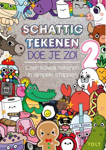 Boek: Schattig tekenen doe je zo! Leon - (als nieuw), Verzenden, Zo goed als nieuw