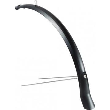 Eurofender Voorspatbord 28 inch - Mat zwart - 46 mm breed..., Fietsen en Brommers, Ophalen of Verzenden, Nieuw, Band