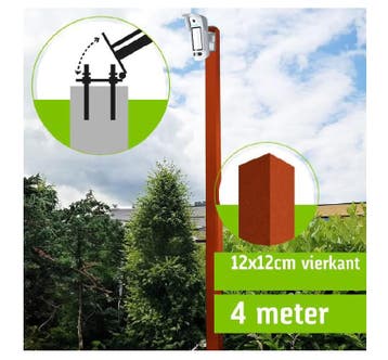 SecuTower Kantelbare vierkante aluminium, Ophalen of Verzenden, Nieuw