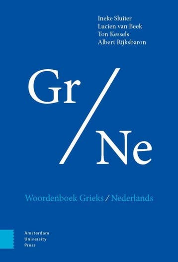 Woordenboek Grieks/Nederlands | Nieuw, Boeken, Ophalen of Verzenden, Nieuw, Ineke Sluiter-Lucien van Beek-Ton Kessels-Albert Rijksbaron