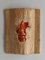 Salvatore Alibrio - Wrapping - Gold & Orange, Antiek en Kunst
