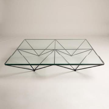 B&B Italia - Paolo Piva - Alanda - Salontafel - Glas, Staal