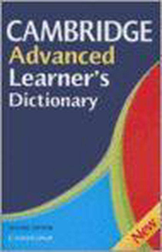 Cambridge Advanced LearnerS Dictionary 9780521843782, Boeken, Taal | Engels, Gelezen, Verzenden