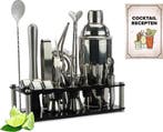 2dekans | KitchenBrothers Cocktail Set met Cocktailshaker -, Ophalen of Verzenden, Zo goed als nieuw