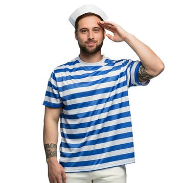 Matroos Set Blauw/Wit, Ophalen of Verzenden, Nieuw