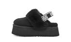 UGG Funkette Slipper Black, Nieuw