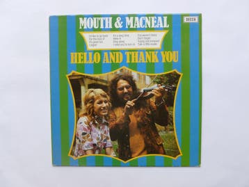 Mouth & Macneal - Hello and thank you (LP), Cd's en Dvd's, Ophalen of Verzenden, Zo goed als nieuw