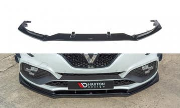 Voorspoiler Renault Megane 4 RS Maxton Design glans zwart, Ophalen of Verzenden, Nieuw