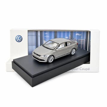 Volkswagen New Compact Coupé modelauto (1:43, zilver), Ophalen of Verzenden, Nieuw