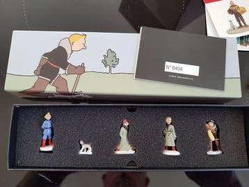 Tintin - 5 Figurine - Moulinsart - 2018, Nieuw
