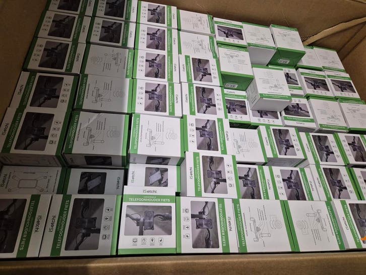 Pallet met Nieuwe ISetchi CycleSnap Telefoonhouder`s Fiets, Zakelijke goederen, Partijgoederen en Retail | Partijgoederen, Ophalen