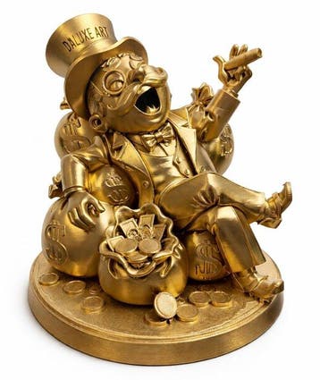 Daluxe Art - 1999 • Golden Monopoly Icon