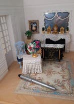 fait main - Poppenhuis ensemble 5 miniatures de collection