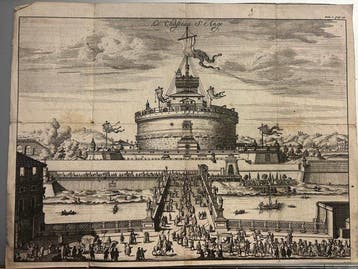 Frankrijk - Het Castel Sant’Angelo en de Ponte Sant’Angelo, Nieuw