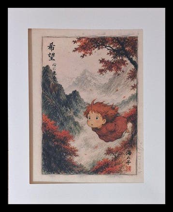 Emma Wildfang - Ponyo - Series -Anime Ukiyo – Legends in, Nieuw
