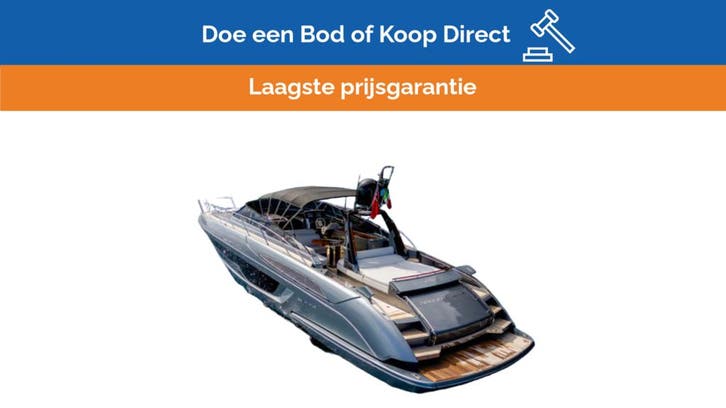 Bieden: Riva Rivale anthracite bimini canvas for original b, Watersport en Boten, Bootonderdelen, Nieuw, Zeilboot of Motorboot