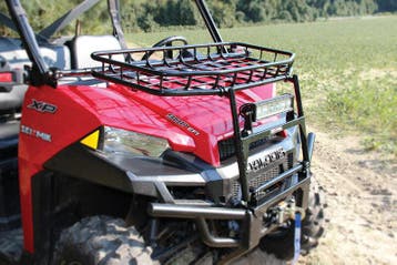Seizmik 13+ Polaris 500-900 Ranger/XP/Crew Hood Rack - Black, Ophalen of Verzenden