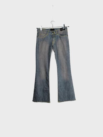 Calvin Klein Jeans Dames maat WW27 / L32 Grijs Vintage, Kleding | Dames, Spijkerbroeken en Jeans, Ophalen of Verzenden, Nieuw