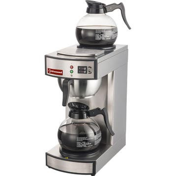 Koffiepercolator - 1 Groep + 2 Verwarmplaten - Halfautomatis, Ophalen of Verzenden, Nieuw in verpakking