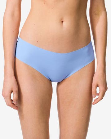 HEMA Damesbrazilian micro met kant blauw, Verzenden, Blauw