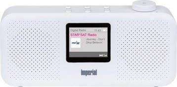 Internetradio met wifi en dab+ - DAB Radio - FM Radio - Wit, Verzenden, Zo goed als nieuw