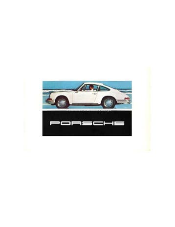 1967 PORSCHE 911 / 912 BROCHURE DUITS, Nieuw, Porsche, Author