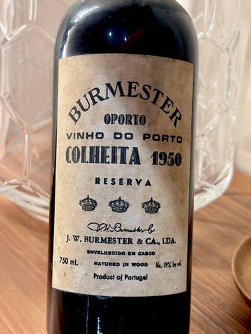 1950 Burmester - Colheita Port, Tawny - Gebotteld in 1991 -, Nieuw