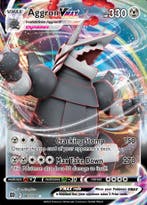 Aggron Vmax 097/172 Brilliant Stars, Ophalen of Verzenden, Nieuw, Losse kaart, Foil