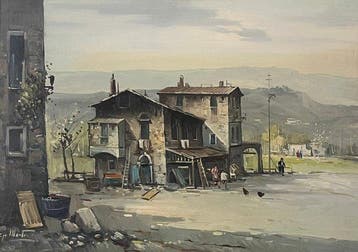 Graziano Martini (1939) - Paesaggio di periferia
