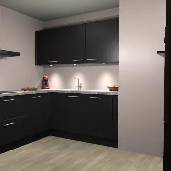 Zwarte keuken Noorwegen 47765, Verzenden, Nieuw