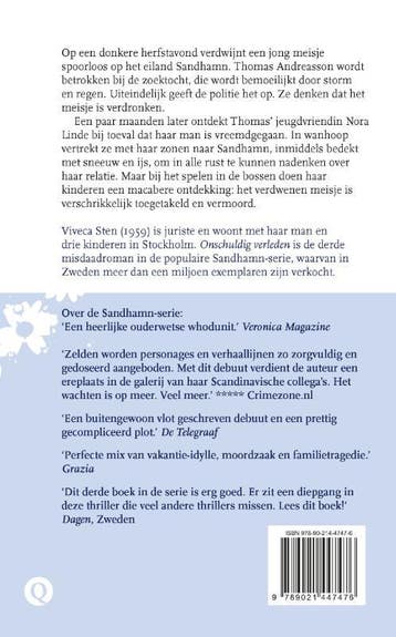 Onschuldig verleden / De Sandhamn-reeks / 3 9789021447476, Boeken, Verzenden, Zo goed als nieuw, Viveca Sten
