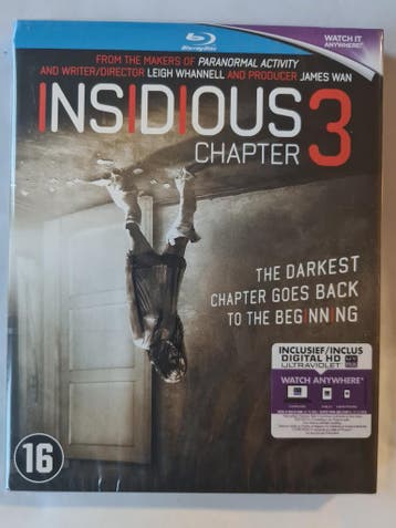 INSIDIOUS CHAPTER 3 (IN SEAL) (BLURAY), Cd's en Dvd's, Verzenden, Gebruikt