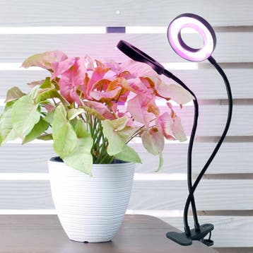 LED Kweeklamp VITARO RING-2 8W - Met Clip - Dimbaar & Tim..., Huis en Inrichting, Ophalen of Verzenden, Nieuw