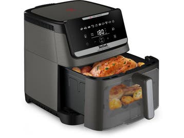 Tefal Easy Fry Silence XXL EY846H - Stille Airfryer XXL - 7L, Witgoed en Apparatuur, Airfryers, Verzenden, Zo goed als nieuw