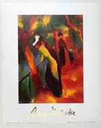 August Macke - Strada Soleggiata, 1913 - Artprint - 30 x 24