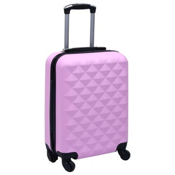 vidaXL Harde koffer ABS roze, Verzenden, Nieuw
