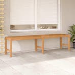 vidaXL Tuinbank 180 cm massief teakhout, Tuin en Terras, Tuinbanken, Verzenden, Nieuw, Teakhout