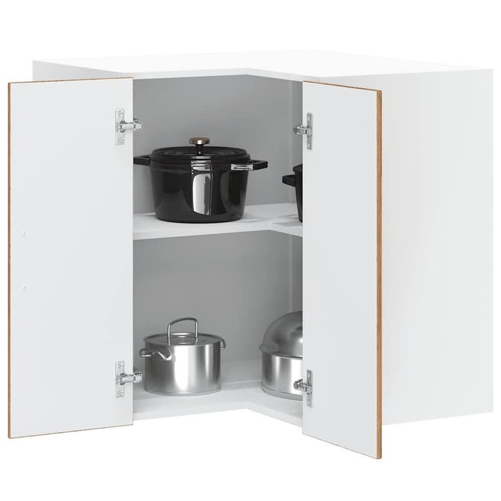 vidaXL Keuken hoekkast Porto bewerkt hout oud houtkleurig, Huis en Inrichting, Keuken | Keukenelementen, Bruin, Nieuw, Verzenden