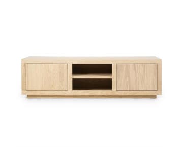TV meubel Helsinki 160x42cm - naturel | Eleonora, Ophalen of Verzenden, Nieuw