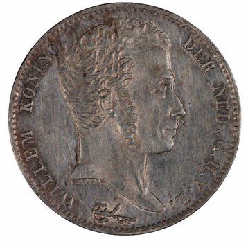 Nederland. Willem I. 1/2 Gulden 1819, Utrecht – High 9