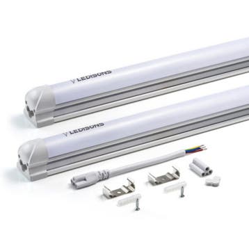 Ledisons Set LED-tl-armatuur t8 Linear Basic 60 cm koud-wit, Huis en Inrichting, Ophalen of Verzenden, Nieuw