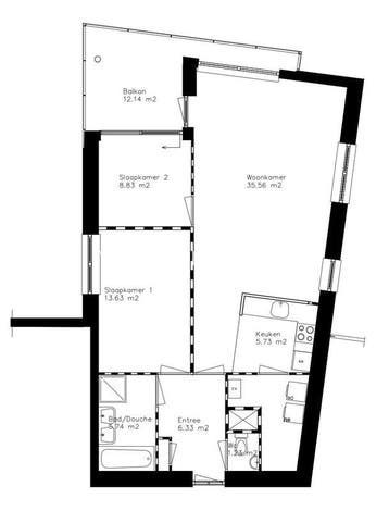 Woningruil - Nederlandlaan 114 - 3 kamers en Noord-Holland, Noord-Holland