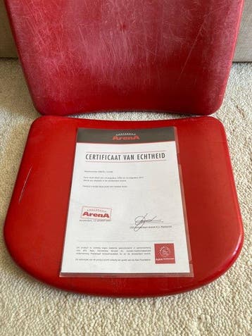 AFC Ajax - 1995 - Authentic Amsterdam ArenA seat - nr. 129, Nieuw