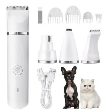 4-in-1 Huisdier Tondeuse –Trimmen, Scheren en Nagels, Verzenden, Nieuw